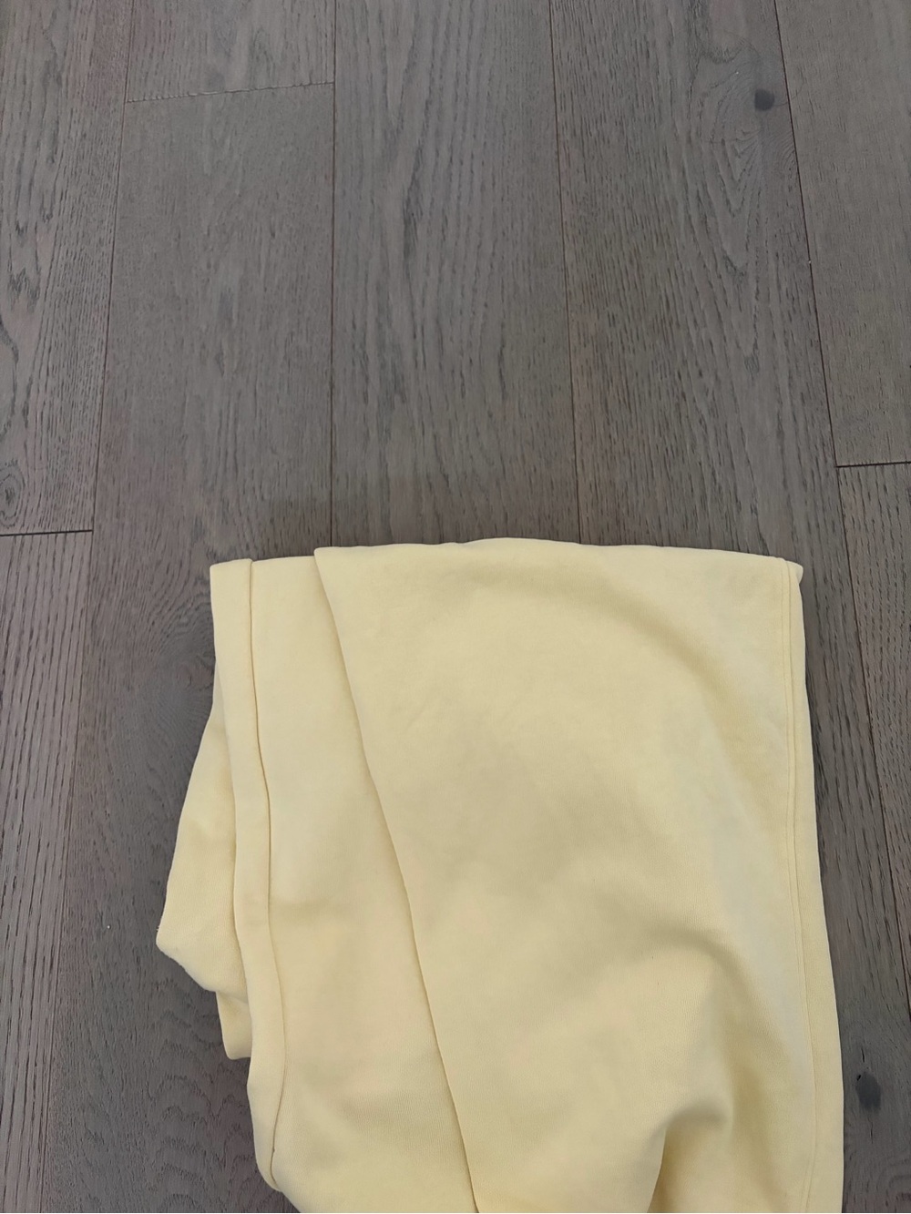Simons Pale Yellow Track Pants